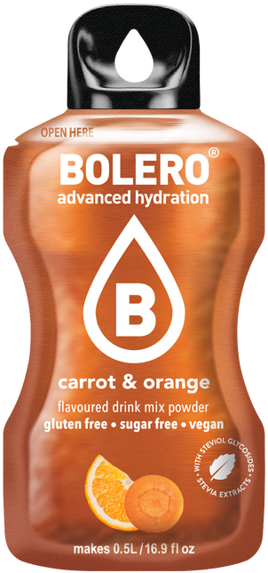 Bolero® Bolero® STICKS - Wortel & Sinaasappel (12x3g)