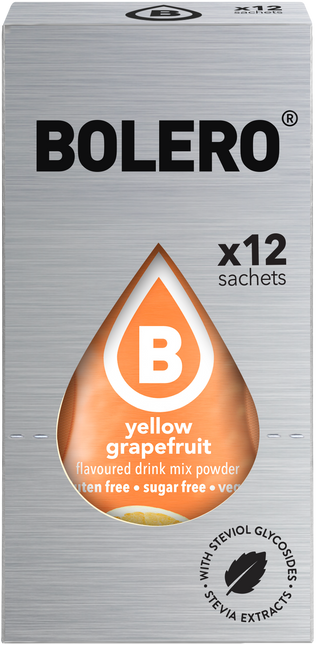 Bolero® Bolero® STICKS - Yellow Grapefruit (12 x 3g)