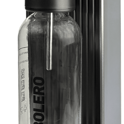 Bolero Limonade Winkel Bolero Soda Maker SET/Zilver-Zwart