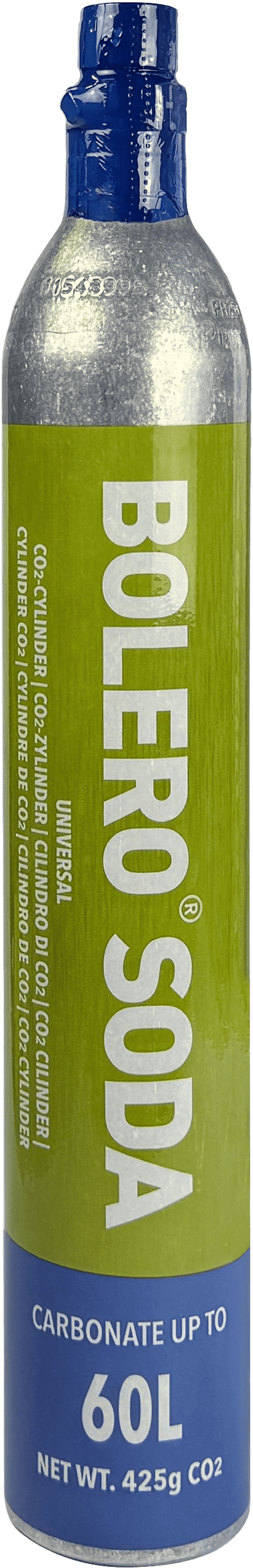 Bolero Limonade Winkel CO2 Aluminium Koolzuurcilinder- 60L/425g